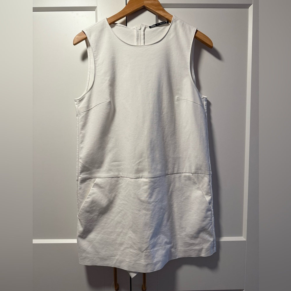 Zara Classic White Tank Top